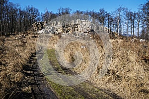 Scenérie Malých Karpat, Slovensko, sezónní přírodní scenérie