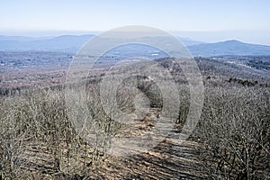 Little Carpathians scenery from Velka Homola hill, Slovakia