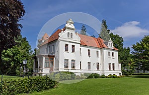 Little castle in the historical center of Aurich photo