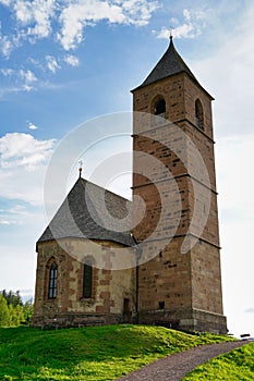 Little chapel in Hafling - southern tyrol photo