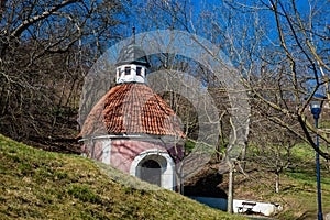 The little Chapel of the Infant Jesus a built on the 18th century