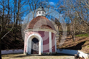 The little Chapel of the Infant Jesus a built on the 18th century