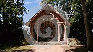 Little chapel at Notre Dame de Grace in Honfleur, Normandy France