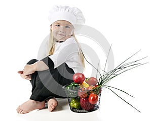 Little Chef by Her Veggies photo