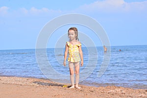 Poco sul Spiaggia luce del sole 