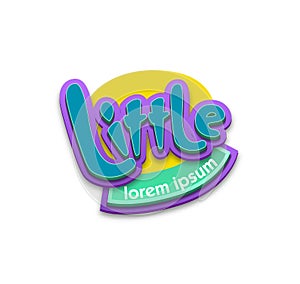 Little children`s concept