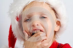 Little chocolate Santa