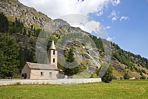 Little church around Sils lake