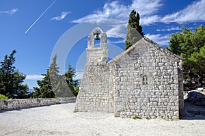 Little church on Mount Marjan in Split photo