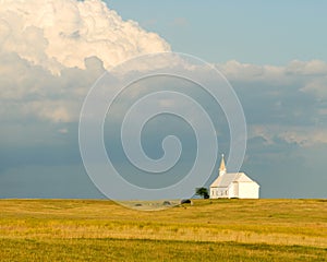 Little church on the prairie