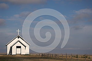 Little church on the prairie