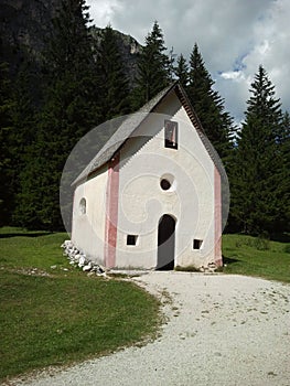 Little church in Vallongia