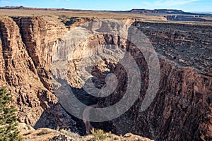 Little Colorado River Gorge Overlook, Navajo Indian Reservation, Arizona