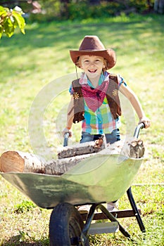 Little cowgirl