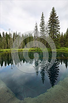 Little crater lake, Oregon