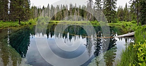 Little crater lake, Oregon