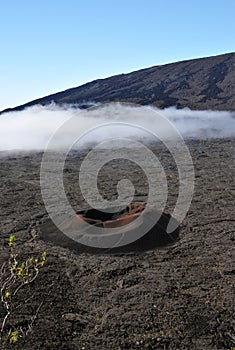 Little Crater in the Old Caldera of the Peak of The Furnace