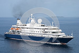 Little Cruise Ship Arrival to Nassau