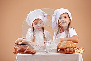 Little cute bakers