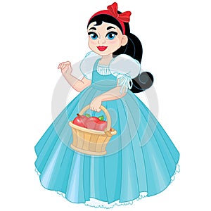 Little Cute Princess Snow White