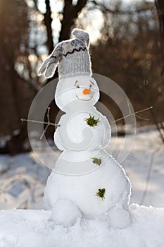 Little cute snowman