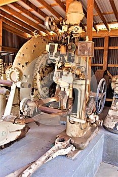 Little Daisy Mine, Audrey Shaft Head Frame, Jerome, Arizona, United States