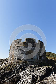 Little Dennis sea defence fort, Pendennis Castle Falmouth photo