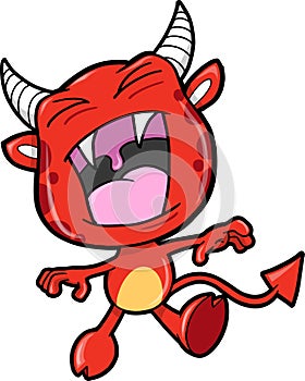 Little Devil Vector Illustration