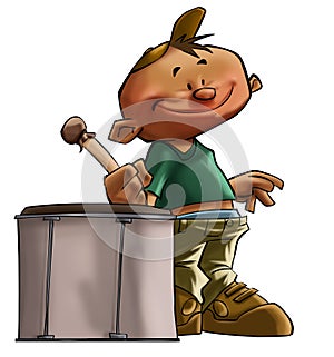 The little drummer boy