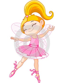 Little fairy ballerina