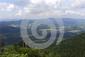 Little Fatra, the beautiful green Mountains in Slovakia