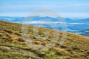 Little Fatra from Western Tatras, Slovakia, hiking theme