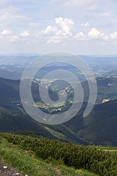 Little Fatra in Summer, the beautiful Mountains in Slovakia