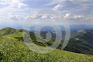 Little Fatra in Summer, the beautiful Mountains in Slovakia