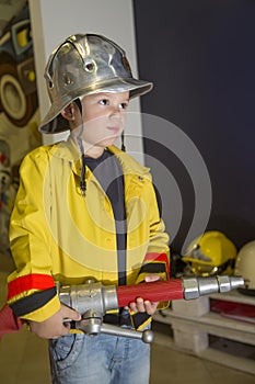 Little firefighter