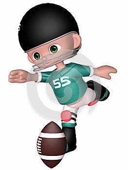 Little Football Player - Toon Figure