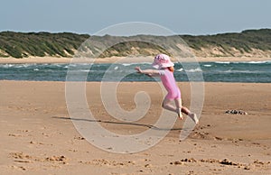 Little Girl on the beach