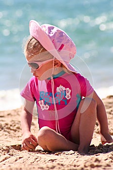 Little Girl on the beach