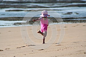 Little Girl on the beach