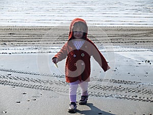 Little Girl on Beach