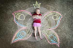 Little girl Butterfly, RESENTMENT