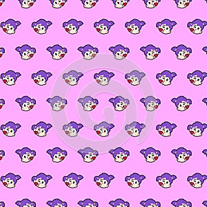 Little girl - emoji pattern 14