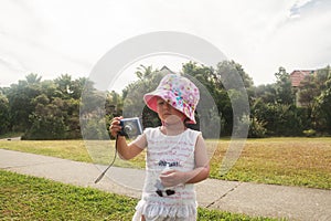 Little girl photographs