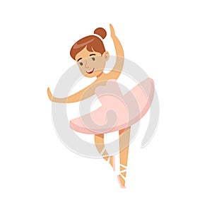 Pequeno en rosa ropa bailar en clásico bailar la clase futuro profesionalmente bailarina bailarín 