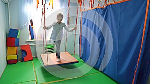 Little girl on Platform sensory integration