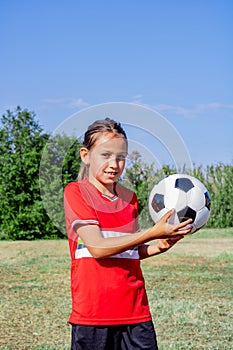 Little girl playing