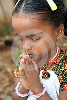 Little Girl Praying