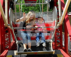 Apprehensive About First Ferris Wheel Ride