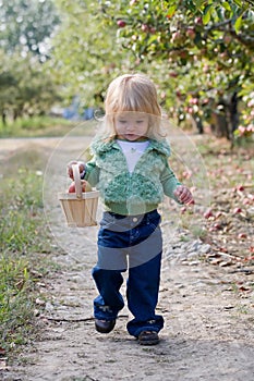 Little Girl Walking