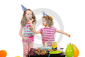 Little girls birthday party